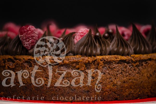Cheesecake cu ciocolată și zmeură - imagine 4