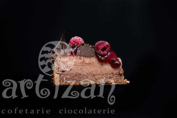 Cheesecake cu ciocolată și zmeură - imagine 7