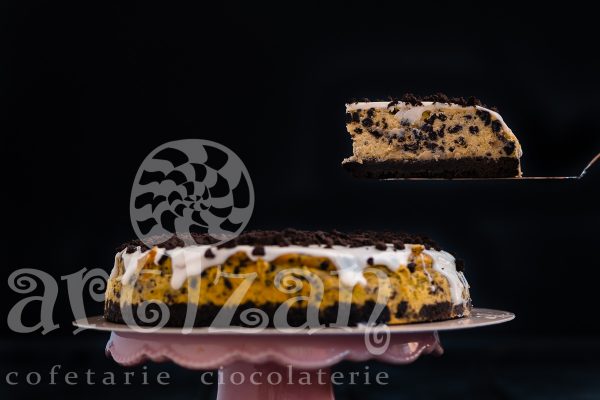 Cheesecake cu Oreo - imagine 3