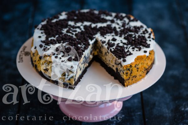 Cheesecake cu Oreo - imagine 6