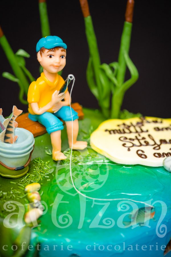 Tort Aniversar "Micul Pescar" - imagine 4