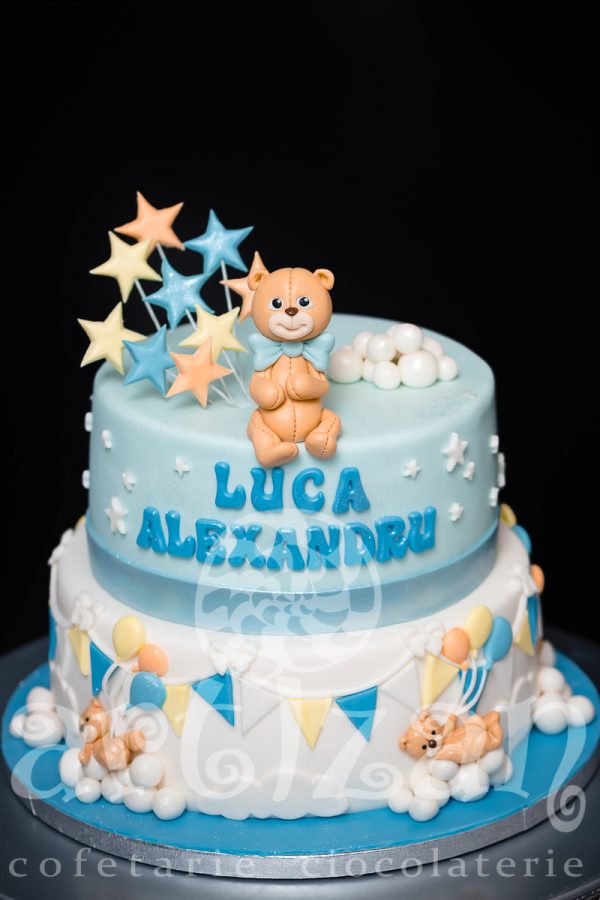 Tort de Botez "Luca Alexandru" - imagine 2