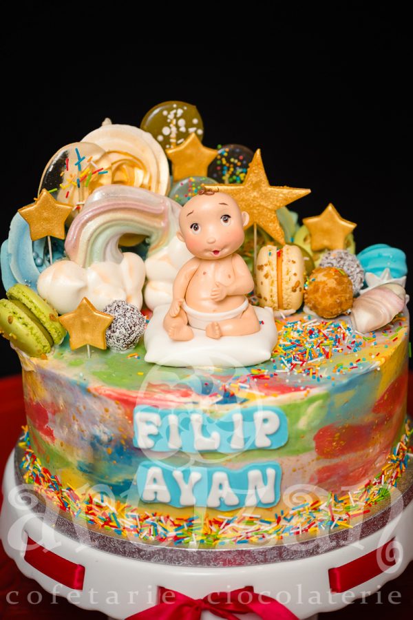 Tort de Botez "Filip Ayan" - imagine 2