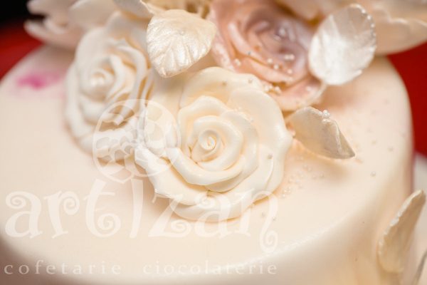 Tort Aniversar "Flowers" - imagine 3