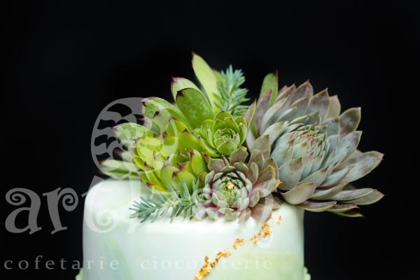 Tort de Nunta "Marble" - imagine 5