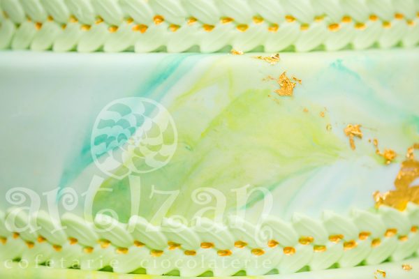 Tort de Nunta "Marble" - imagine 6
