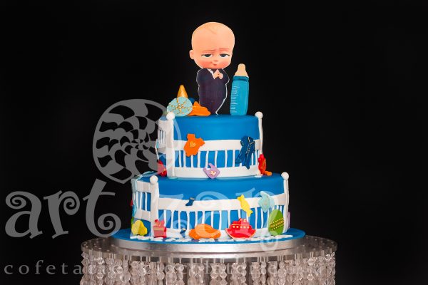 Tort de Botez "Baby Boss"