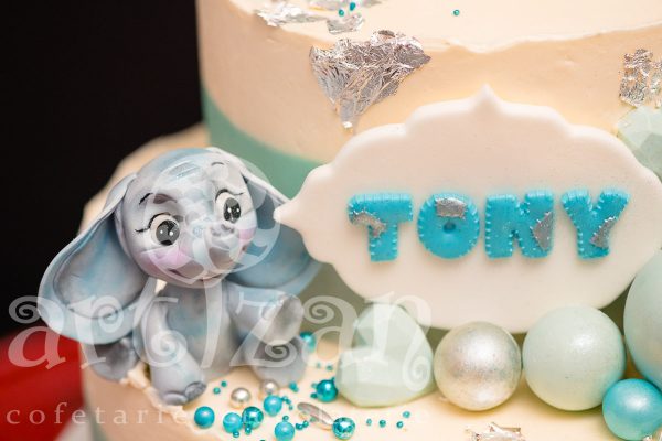 Tort de Botez "Tony" - imagine 4
