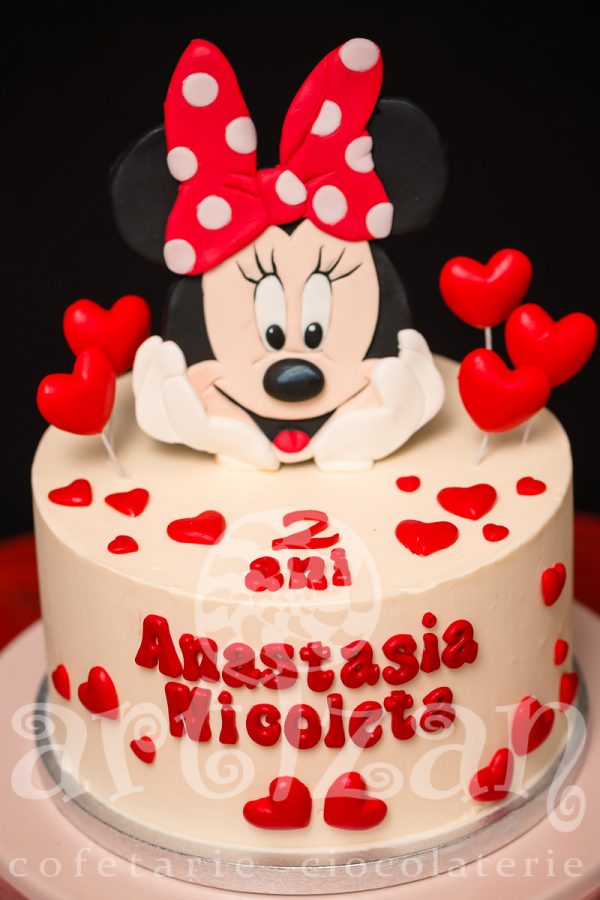 Tort Aniversar "Minnie si Mickey" - imagine 3