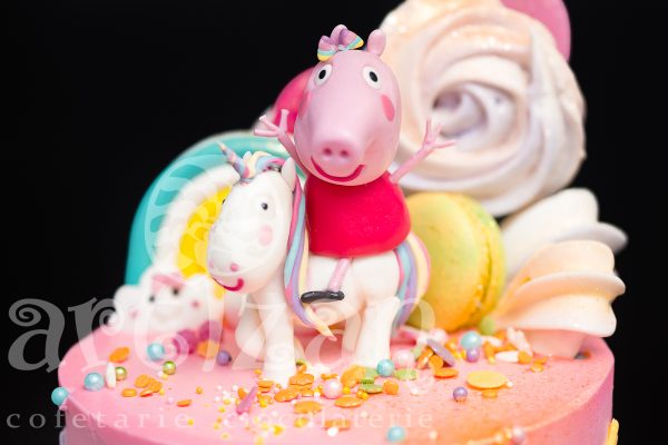 Tort Aniversar "Pepa's Unicorn" - imagine 3