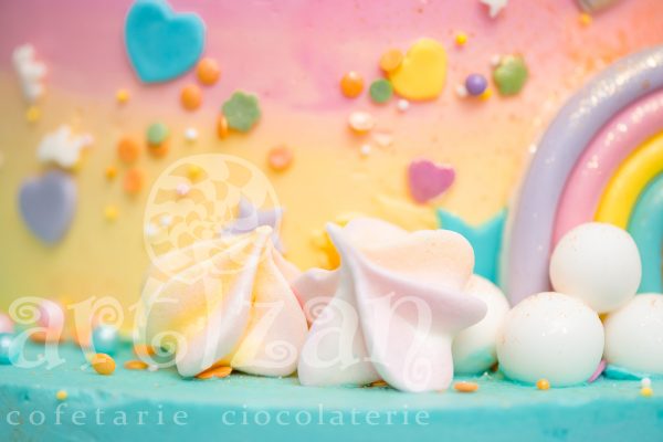 Tort Aniversar "Pepa's Unicorn" - imagine 6