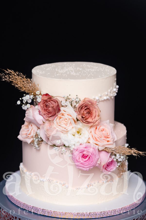 Tort de Nunta "Rose Affair" - imagine 2