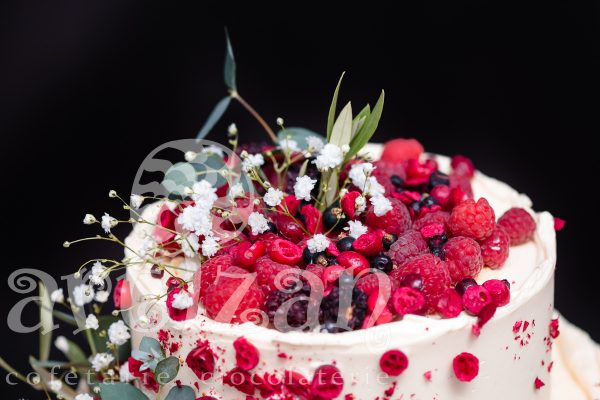 Tort de nunta "Secret Fruit" - imagine 3