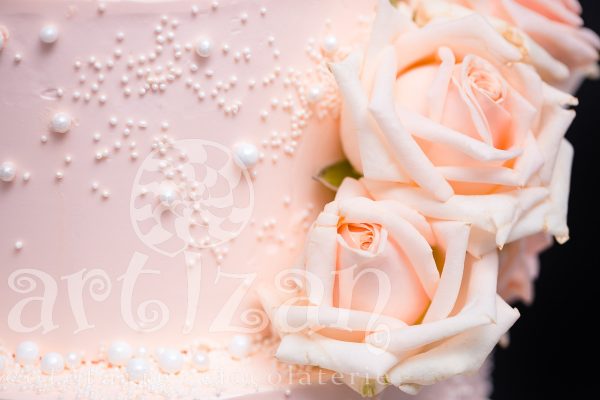 Tort de nunta "Pretty in Pink" - imagine 5