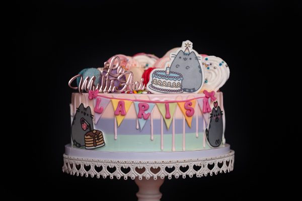 Tort Aniversar "Pusheen"