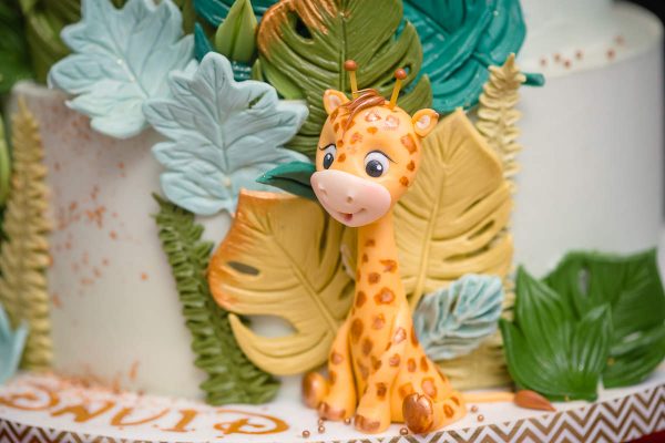Tort de Botez "Jungle" - imagine 3