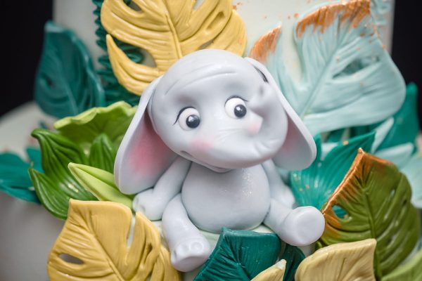 Tort de Botez "Jungle" - imagine 4