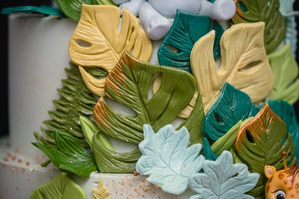Tort de Botez "Jungle" - imagine 6