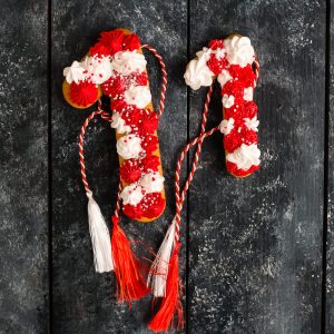  Mărțișoare din turtă dulce cifra 1