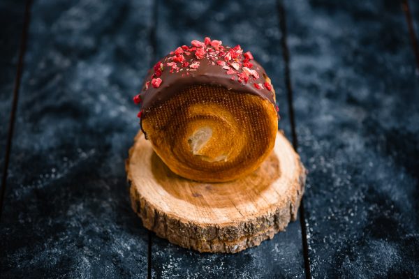 Croissante rotunde cu cremă - imagine 4