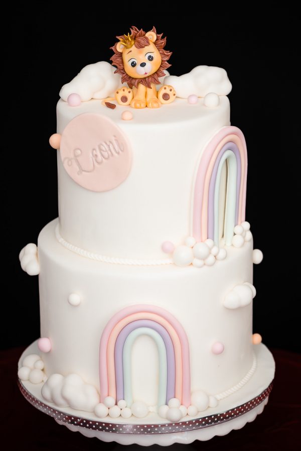 Tort de Botez "Leoni" - imagine 2