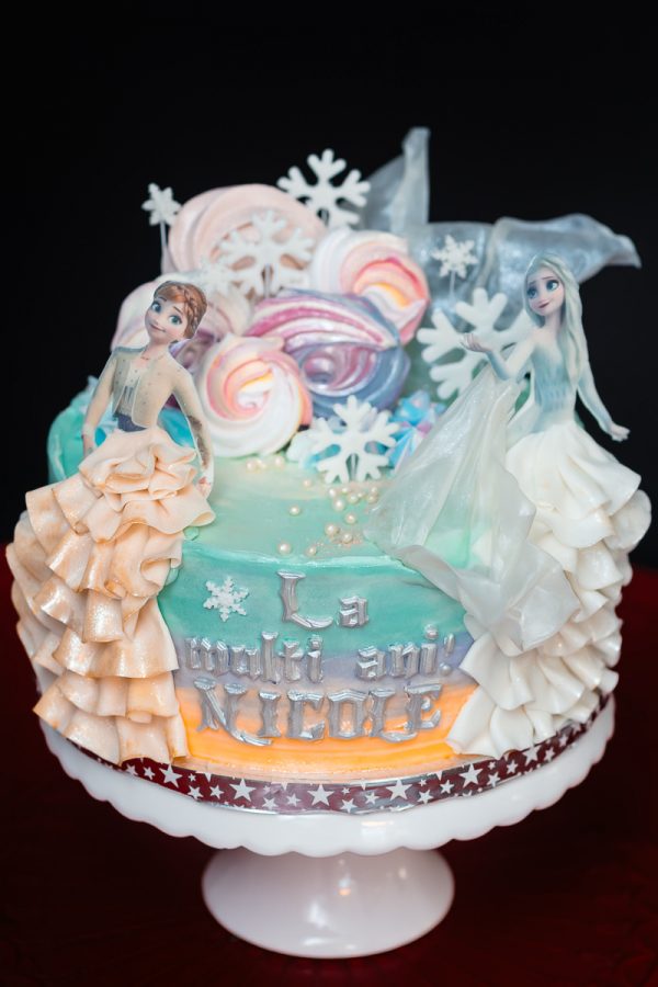Tort Aniversar "Anna&Elsa" - imagine 2