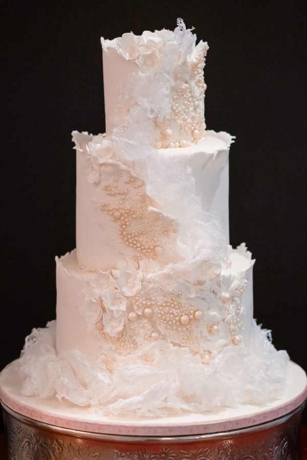 Tort de nunta "Romantic Pearl" - imagine 2